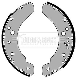 BORG & BECK Комплект тормозных колодок BBS6209